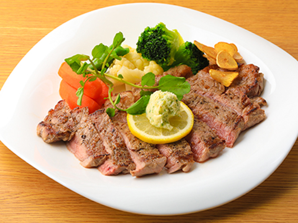 サーロインステーキカット