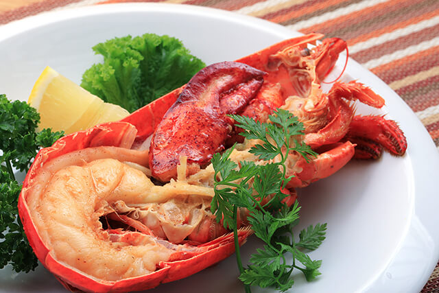 オマールの食感